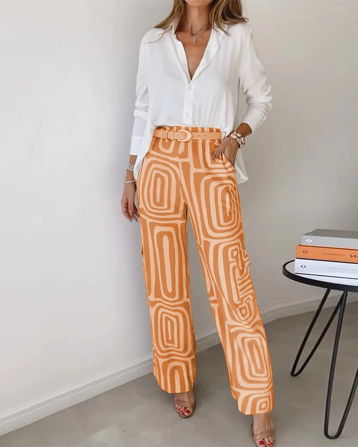 Liora | Conjunto de Verano de Dos Piezas Elegante y Amplio