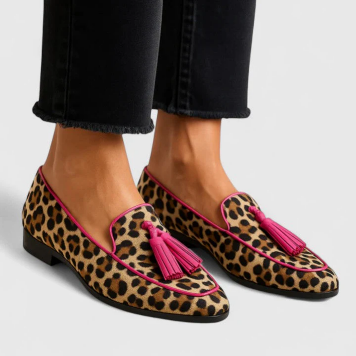 Lana | Mocasines con Borlas