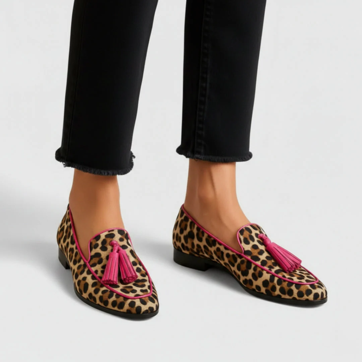 Lana | Mocasines con Borlas