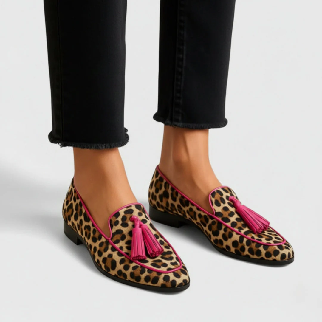 Lana | Mocasines con Borlas