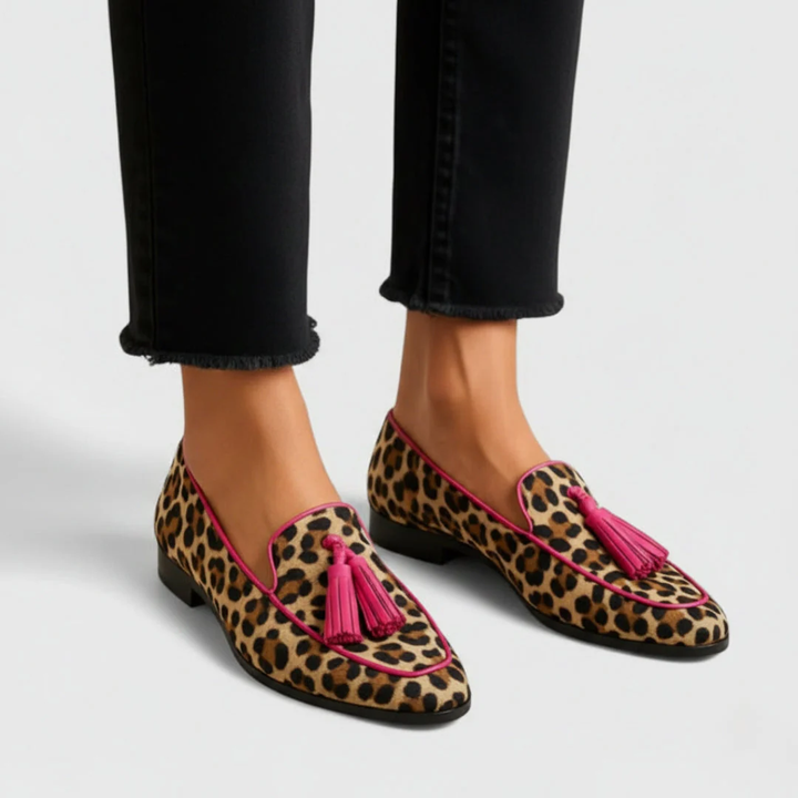 Lana | Mocasines con Borlas