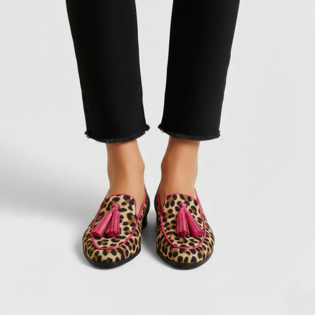 Lana | Mocasines con Borlas