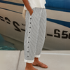 Sharon | Pantalones de Verano Sueltos a Rayas Cómodos