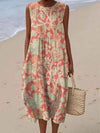 Flora | Vestido Coral Bloom