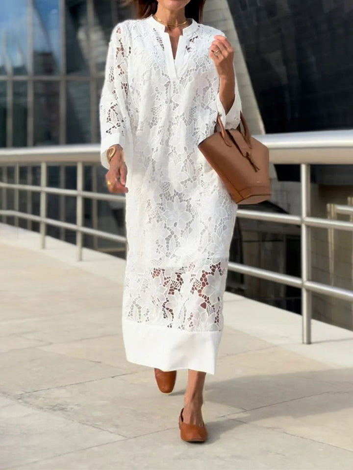 Nanna™ | Vestido Maxi Rubia