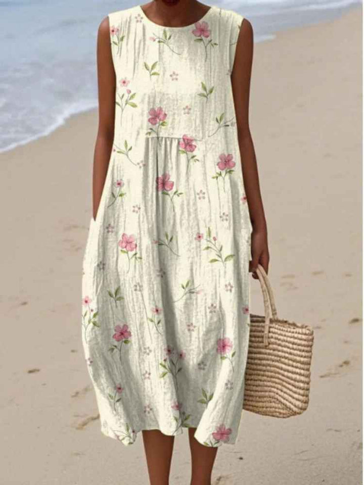 Flora | Vestido Coral Bloom