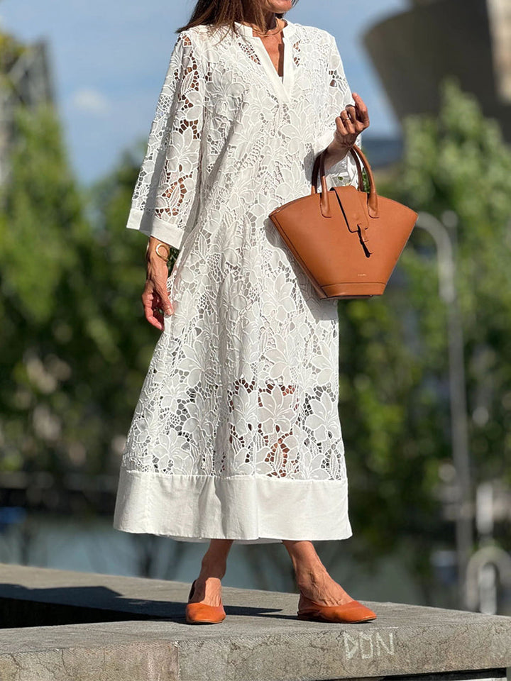 Nanna™ | Vestido Maxi Rubia