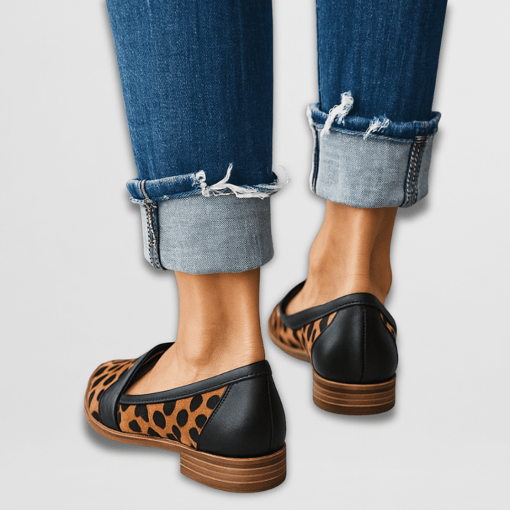 Helen | Mocasines ortopédicos de gamuza suave