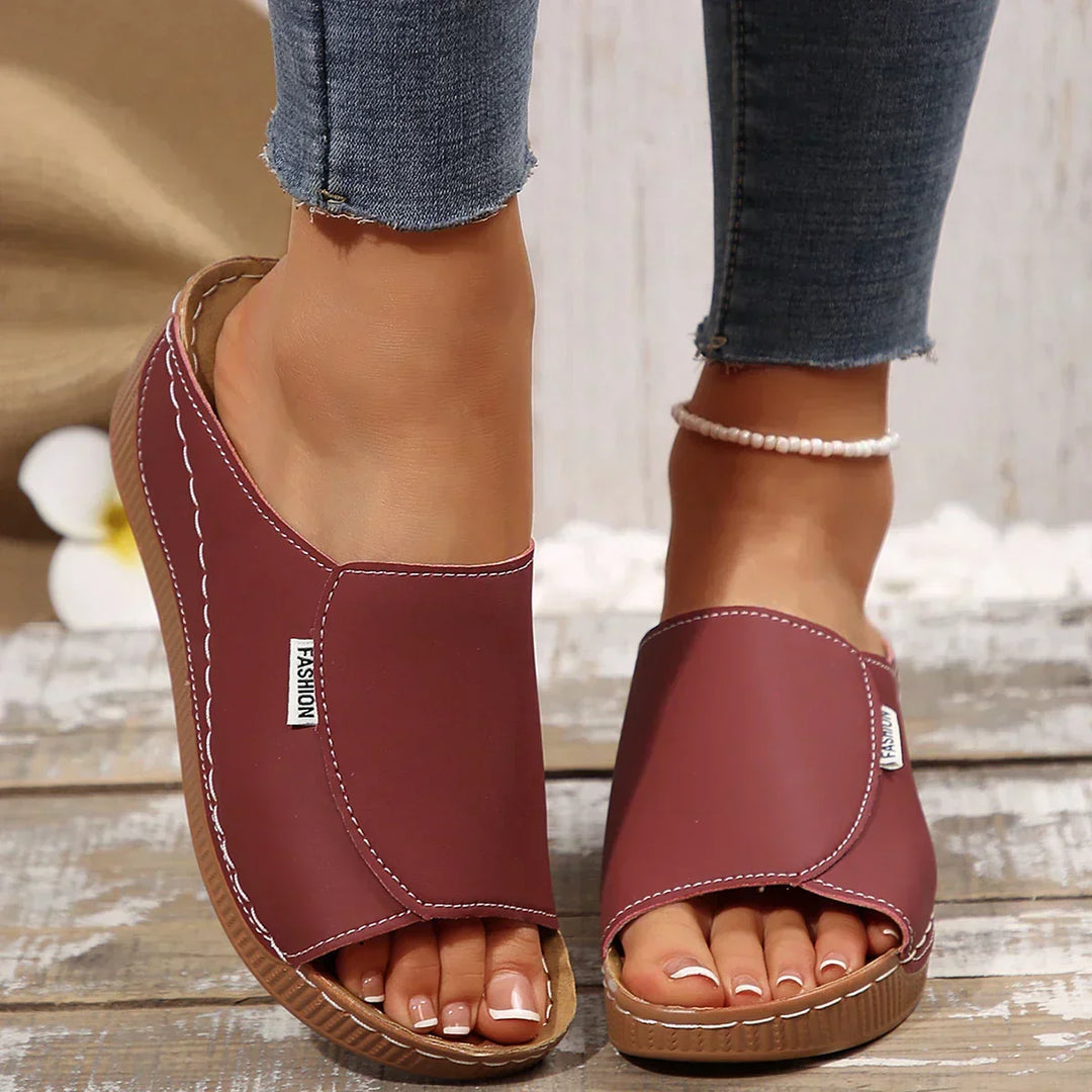 Ella™ - Sandalias Casual de Plataforma con Tacón Medio