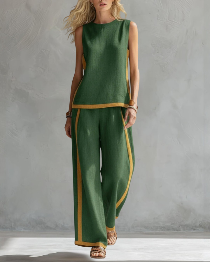 Conjunto de Dos Piezas Aurora Lino