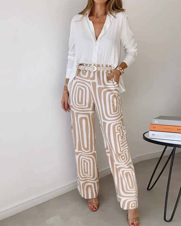 Liora | Conjunto de Verano de Dos Piezas Elegante y Amplio