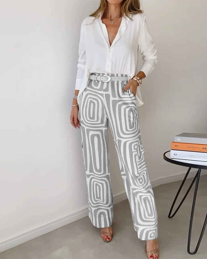 Liora | Conjunto de Verano de Dos Piezas Elegante y Amplio