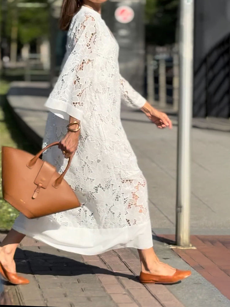 Nanna™ | Vestido Maxi Rubia