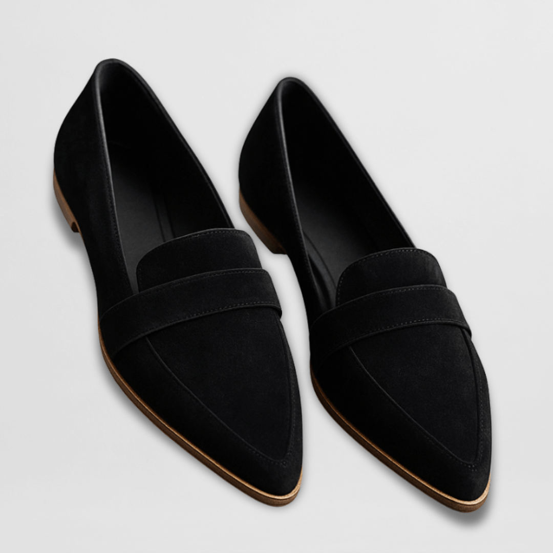 Helen | Mocasines ortopédicos de gamuza suave