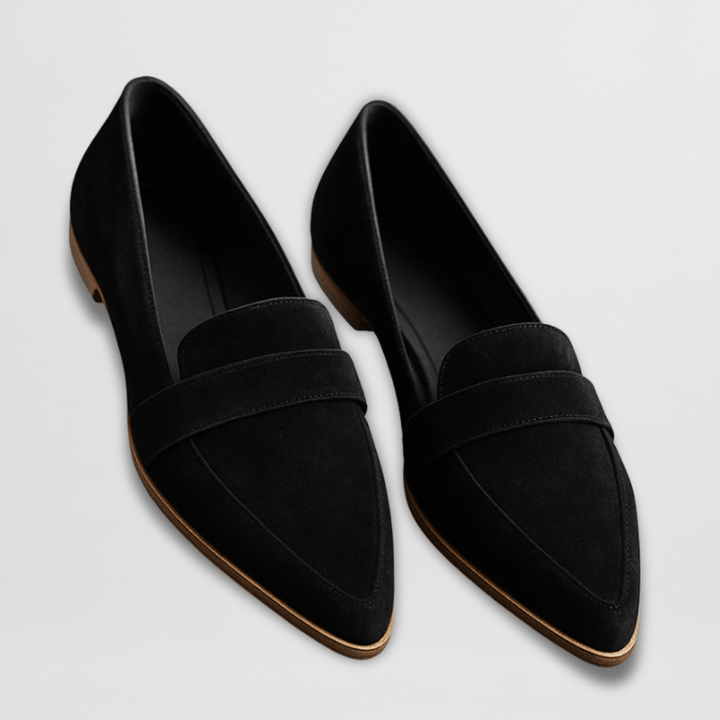 Helen | Mocasines ortopédicos de gamuza suave