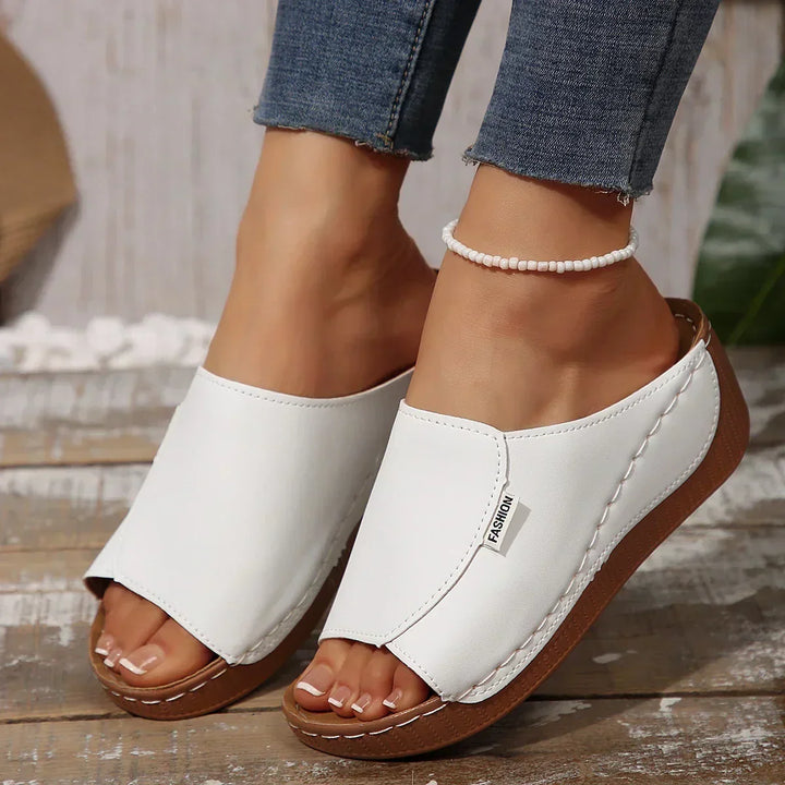 Ella™ - Sandalias Casual de Plataforma con Tacón Medio