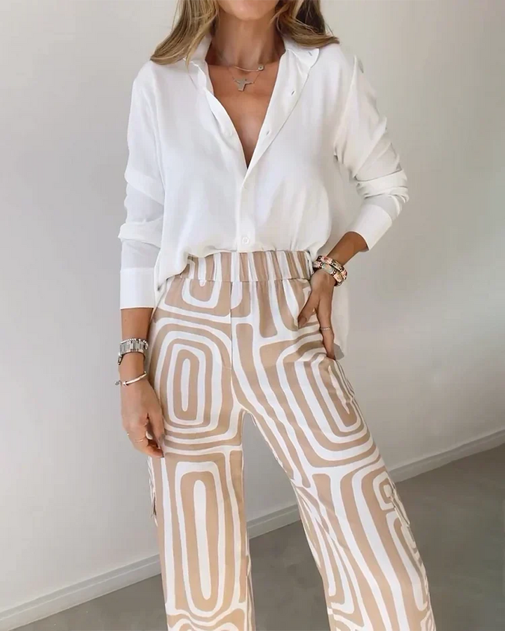 Liora | Conjunto de Verano de Dos Piezas Elegante y Amplio