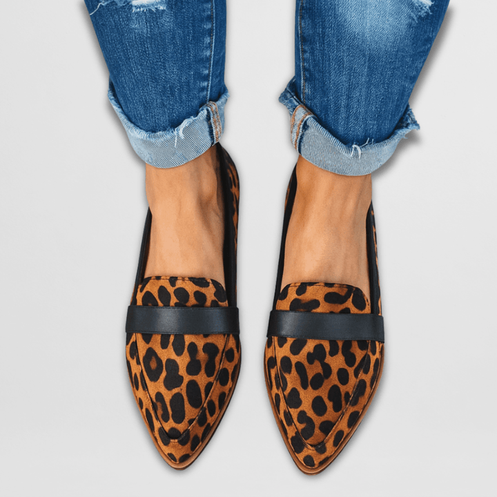 Helen | Mocasines ortopédicos de gamuza suave