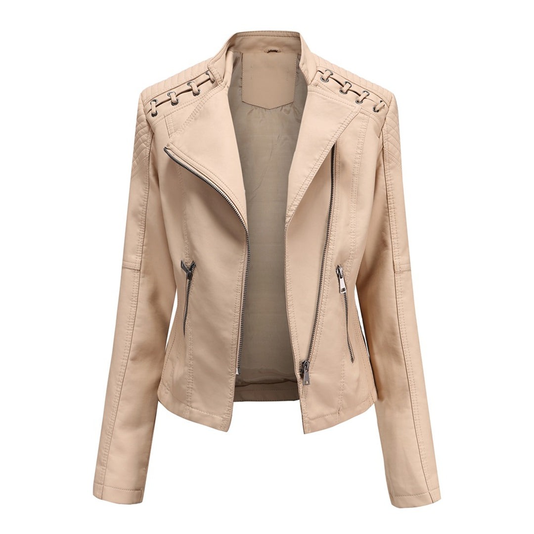 Marguerite™ | Giacca Moto Trapuntata Asimmetrica da Donna