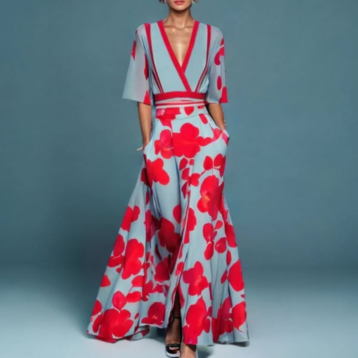 Michelle™ - Vestido Floral Elegante