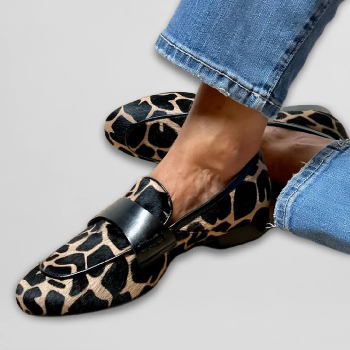 SOFIA | MOCASINES CON ESTAMPADO ANIMAL