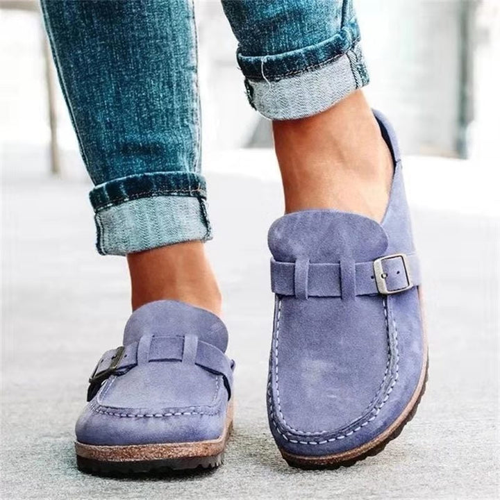 Luna™ - Mocasines Ortopédicos de Ante Refinados