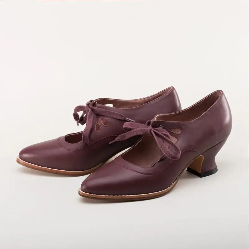 Abigail™ - Sandalias de Tacón de Cuero Ortopédicas