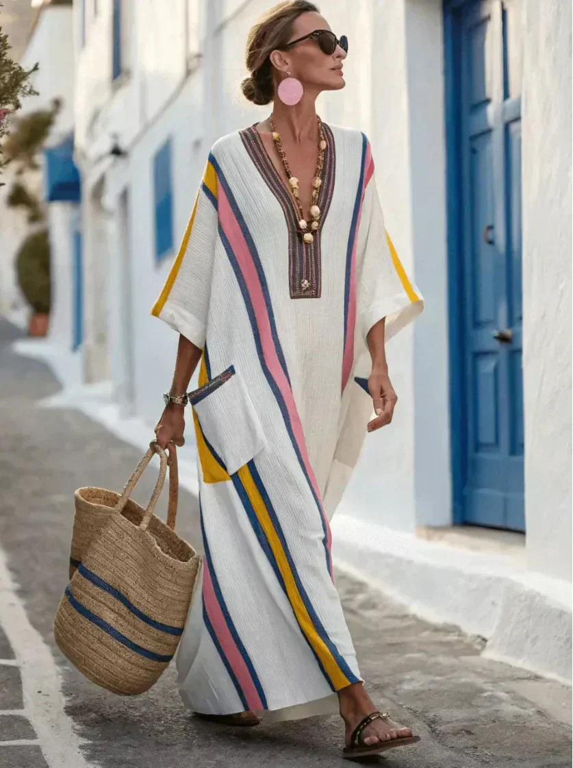 Kathleen | Vestido Maxi de Verano Elegante y Suelto