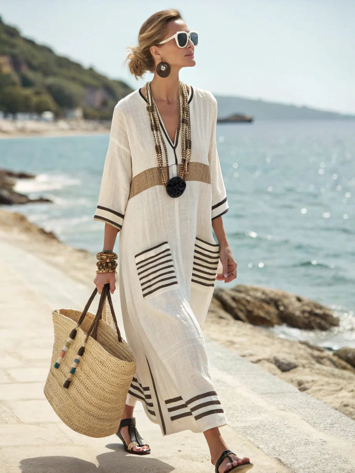 Kathleen | Vestido Maxi de Verano Elegante y Suelto