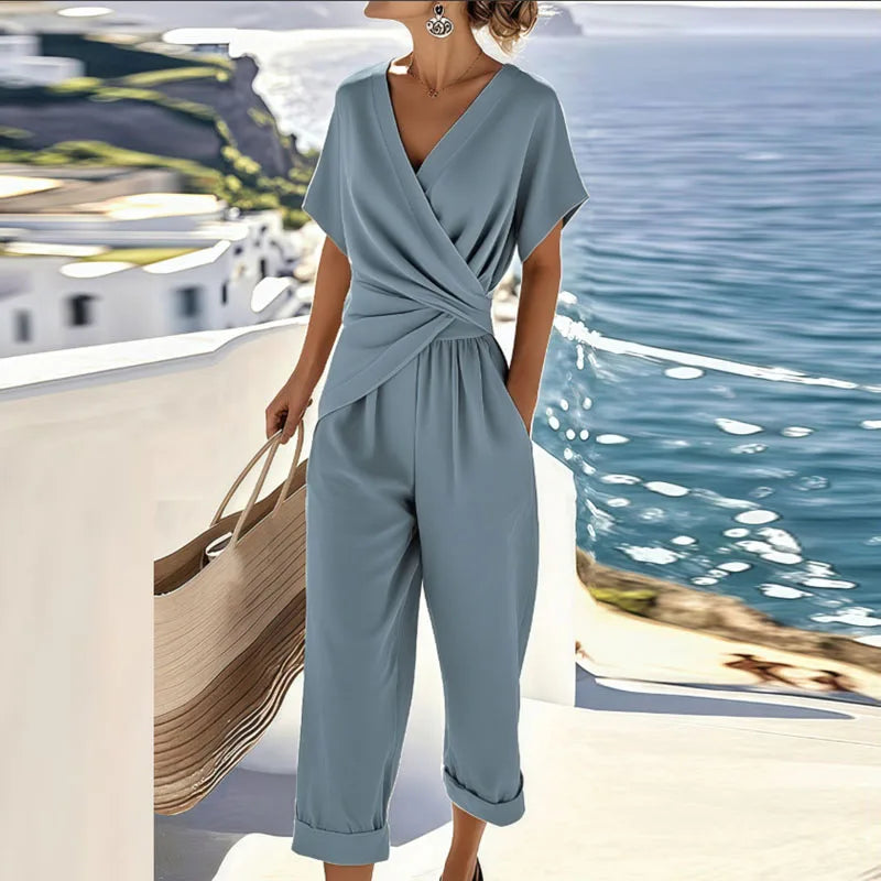 Conjunto de Verano Elegante de Dos Piezas Colleen™