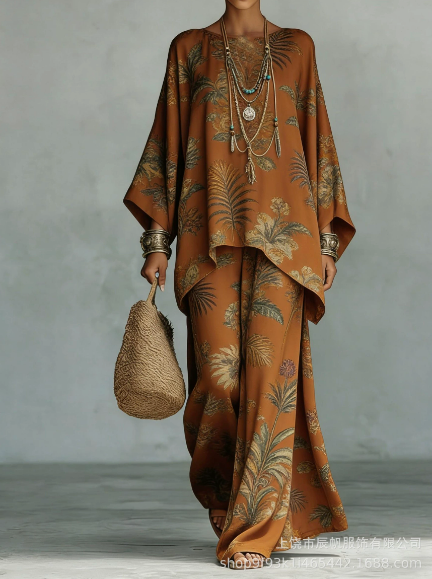 Celine | Conjunto de Dos Piezas de Lino Elegante