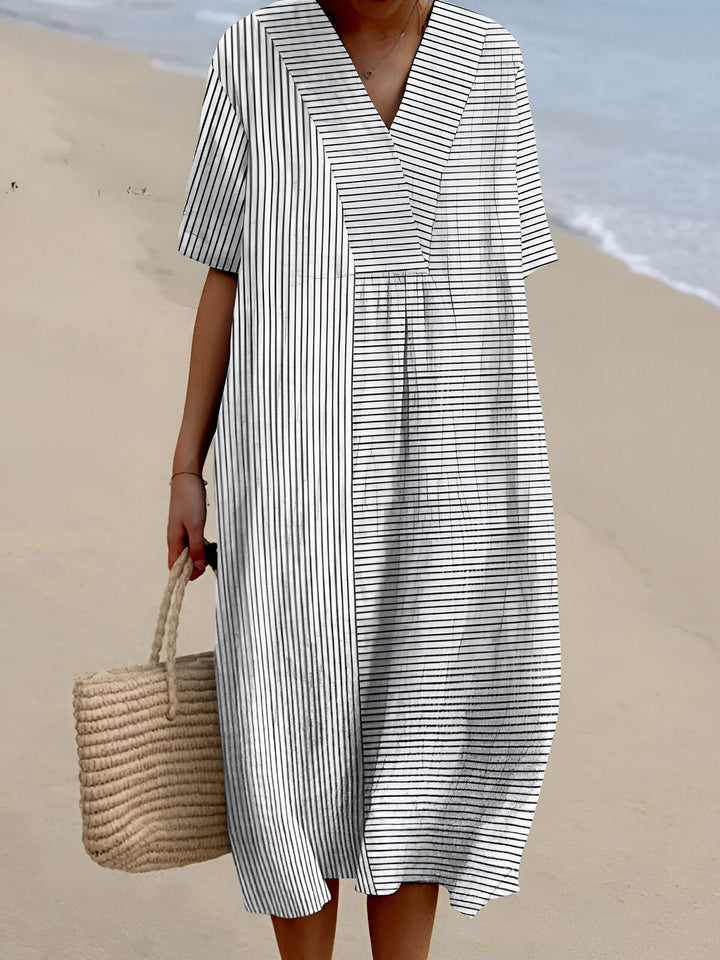 Linda | Comfortable Loose Fit Summer Maxi Dress