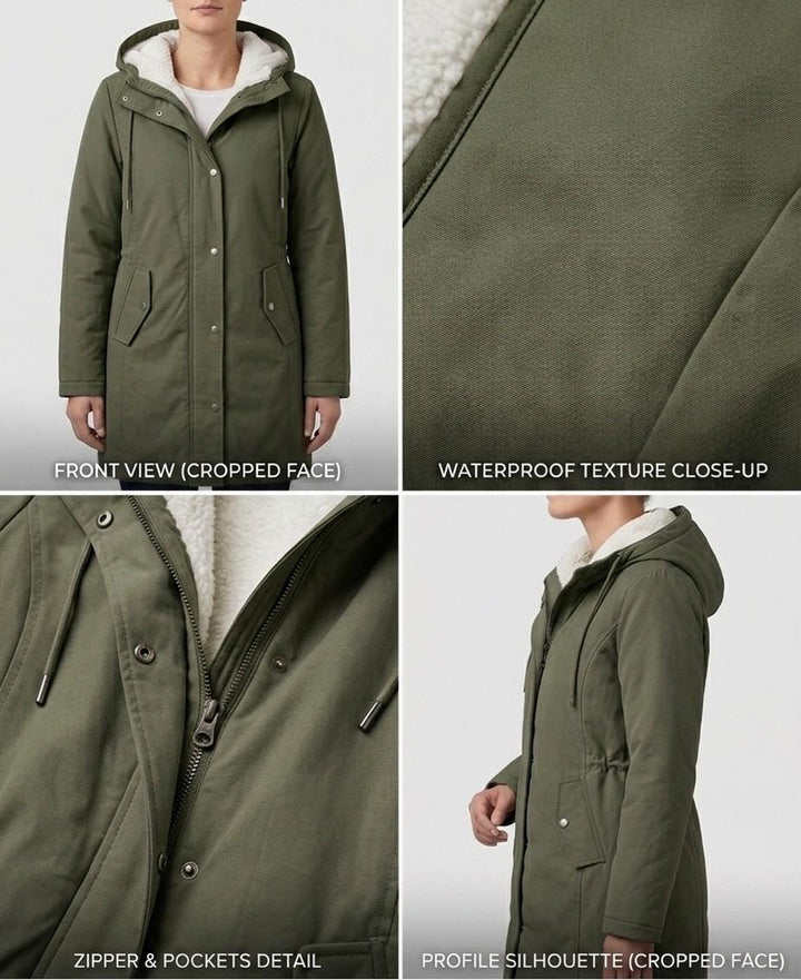 Marjorie™ | Giacca Impermeabile con Cappuccio Confortevole