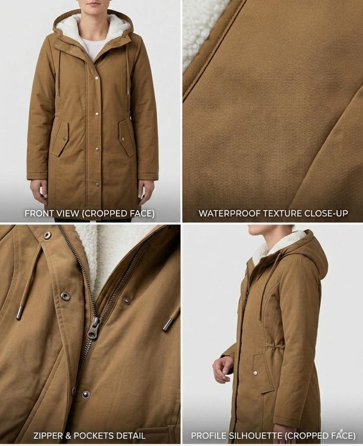 Marjorie™ | Giacca Impermeabile con Cappuccio Confortevole