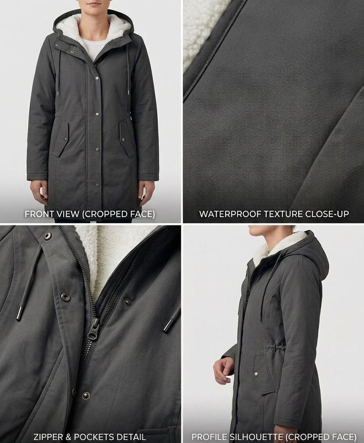 Marjorie™ | Giacca Impermeabile con Cappuccio Confortevole