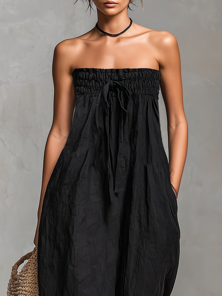 Nina™ | Mono Elegante Sin Tirantes