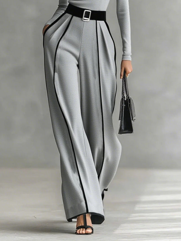 Vera™ | Conjunto elegante con detalle en contraste
