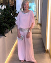 Mireya | Elegante Conjunto de Pantalones de Pierna Ancha de Dos Piezas para la Noche
