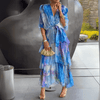 Alina | Vestido V-Deep Deslumbrante