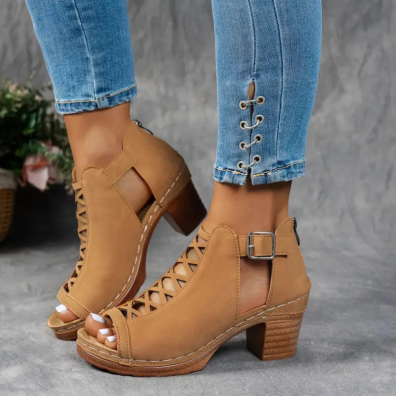 Aubrey™ - Sandalias de cuña elegantes