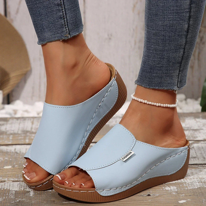 Ella™ - Sandalias Casual de Plataforma con Tacón Medio