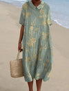 Merel | Vintage Floral Maxi Dress