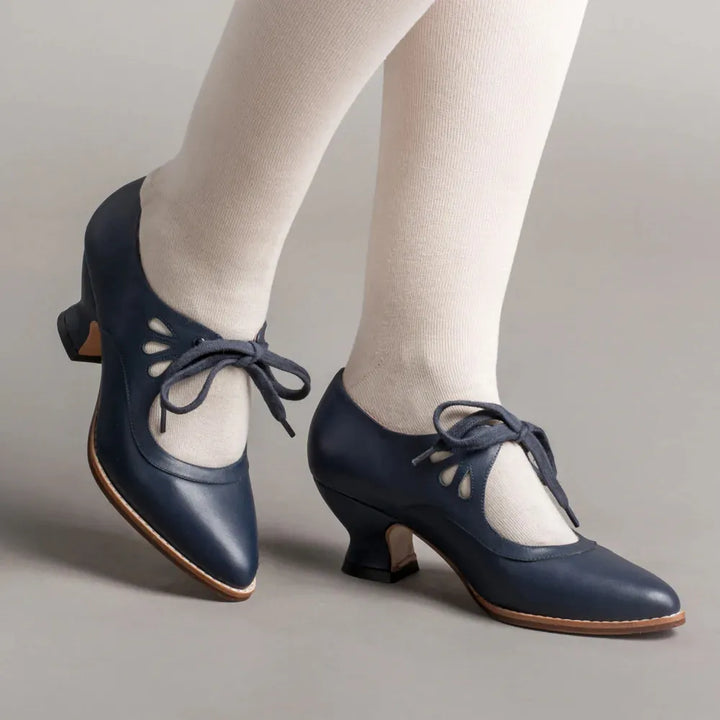 Abigail™ - Sandalias de Tacón de Cuero Ortopédicas