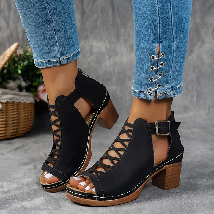 Aubrey™ - Sandalias de cuña elegantes