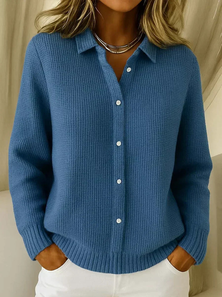 Katrina | Cardigan in Maglia Testurizzata con Bottoni