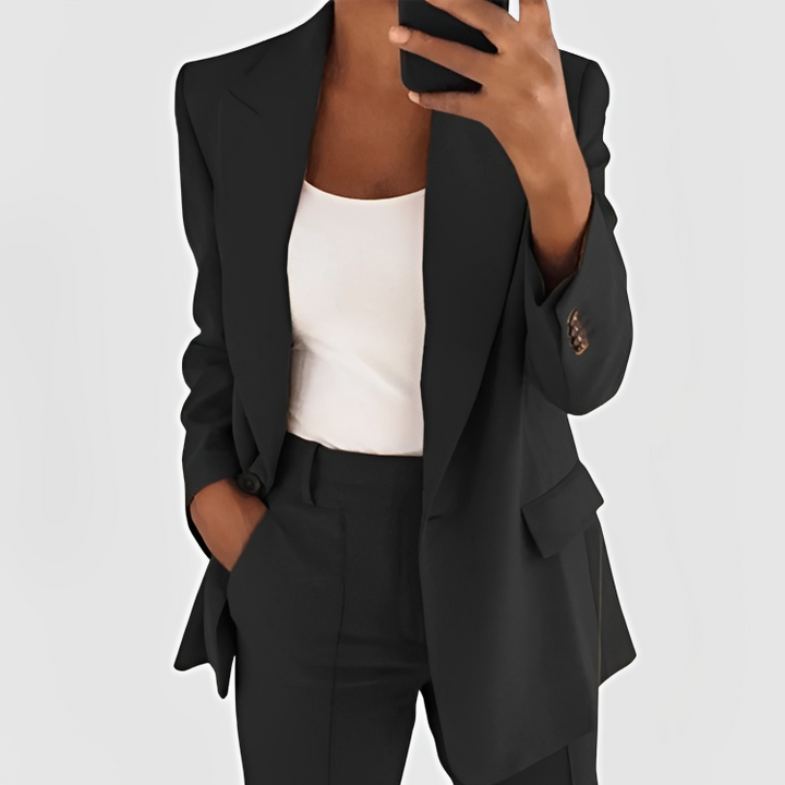 Luna™ - Conjunto de Blazer Estiloso y Refinado