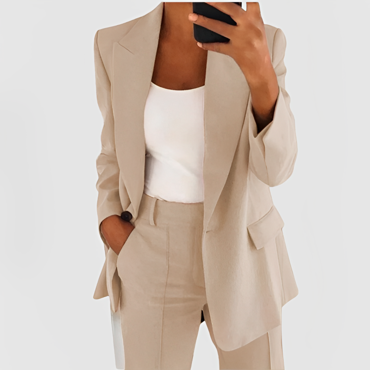 Luna™ - Conjunto de Blazer Estiloso y Refinado