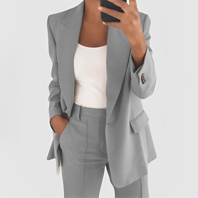 Luna™ - Conjunto de Blazer Estiloso y Refinado