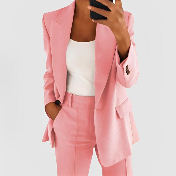 Luna™ - Conjunto de Blazer Estiloso y Refinado