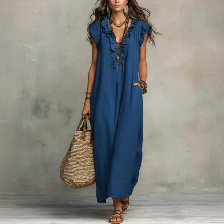 Zoey | Vestito Bohemio Lungo